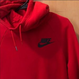 Red Nike Hoodie